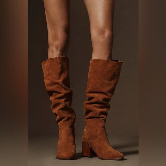 ANTHROPOLOGIE Kelsi Dagger Brooklyn
Scrunch Boots SZ 7.5 NEW - Picture 1 of 3